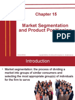 Market Segmentation and Product Positioning: Mcgraw-Hill/Irwin