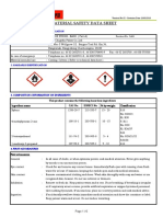 Material Safety Data Sheet: Product No. 5400