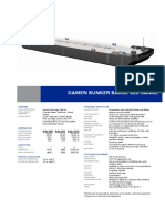 Damen Bunker Barge B20 Range: General Standard Execution