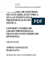 GUITARRA ELECTRICA-GP-Version Reducida para El Publico