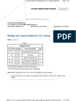 Finding Top Center Position For No. 1 Piston: Testing and Adjusting