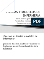 Teorias y Modelos de Enfermeria