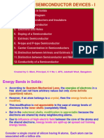 Solids and Semiconductor Devices 