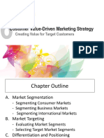 Chapter 6 - Customer-Driven Marketing Strategy-Creating Value For Target Customers