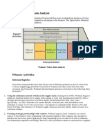 Walmart Value Chain Analysis