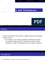 Sensors and Transducers