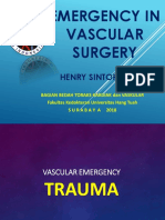 Emergency in Vascular Surgery