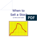 When To Sell A Stock