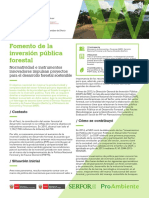 Inversión Forestal