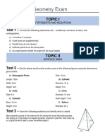 Geometry Practice Questions