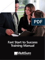 Fast Start To Success Manual PDF