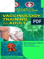 Vaccinology Training Flyer - 28 Februari 2019 Jakarta