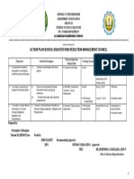 Action Plan SDRRMC 