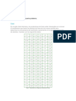 Tabla de Distribucion de Frecuencias