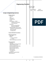 DM1 Engineering Checklist