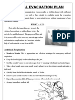 Medical Evacuation Plan Modified