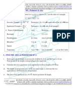 ICSE-IX-Worksheet-Area N Perimeter