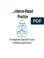 Evidence-Based Practice: An Independent Study Short Course For Medical-Surgical Nurses