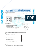 Crucidivisiones para Cuarto de Primaria