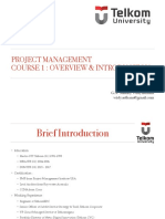 Project Management Overview