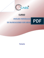 Estructura Del Curso - Análisis Hidráulico de Inundaciones Con Iber y ArcGIS PDF