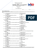 Grade 7 Exam TLE Firstgrading