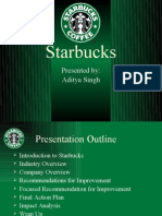 Starbucks: Aditya Singh Presented by