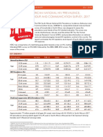 The Preliminary Findings of South Africa's Latest HIV Household Survey