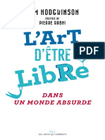 Hodgkinson L'art D'etre Libre Extraits PDF