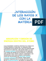 Interaccion de Rayos X Con La Materia