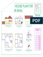 Proposed House Plan For MR - Nihal