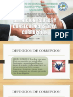 Definición, Causas y Consecuencias de La Corrupción Carlos