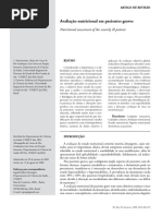 Avaliação Nutricional em Pacientes Graves PDF