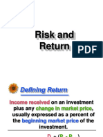 Risk and Return