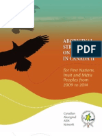 For First Nations, Inuit and Métis Peoples From 2009 To 2014