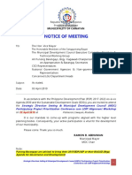 Notice of Meeting-1st MDC Ldip Alignment Meeting & Ws