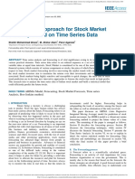 A Prediction Approach For Stock Market Volatility Based On Time Series Data