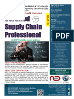 Certified Supply Chain Professional