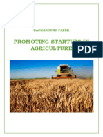 Background Paper Agri Startups