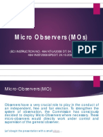 Micro Observers (Mos) Micro Observers (Mos)