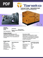 TNK510MA Taneko Industrial Generator (TNK JKT)