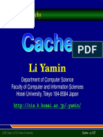 CPUlogic Design 11 Cache