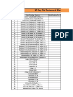 90-Day Old Testament Bible Study Plan