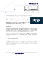 Procedimiento de Traslado PC200-8 Hasta PC450-8