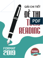 BỘ GIẢI CHI TIẾT TOEIC READING 2019 (ANH LÊ TOEIC) PDF