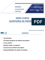 Curso Auditoria de Projetos