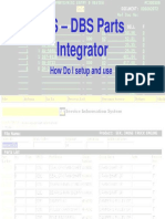 DBS-SIS Parts Integration