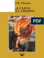 Cioran, Emil. - La Caida en El Tiempo PDF