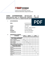 Curso de Investigación