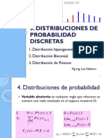 Distribuciones de Probabilidad Discretas Fiis Unac